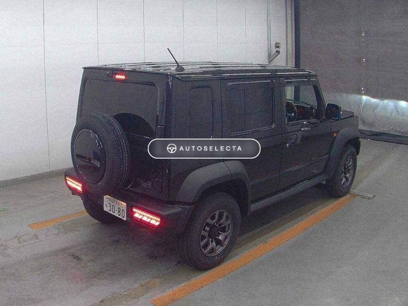 Suzuki Jimny Nomade rear three quarter black
