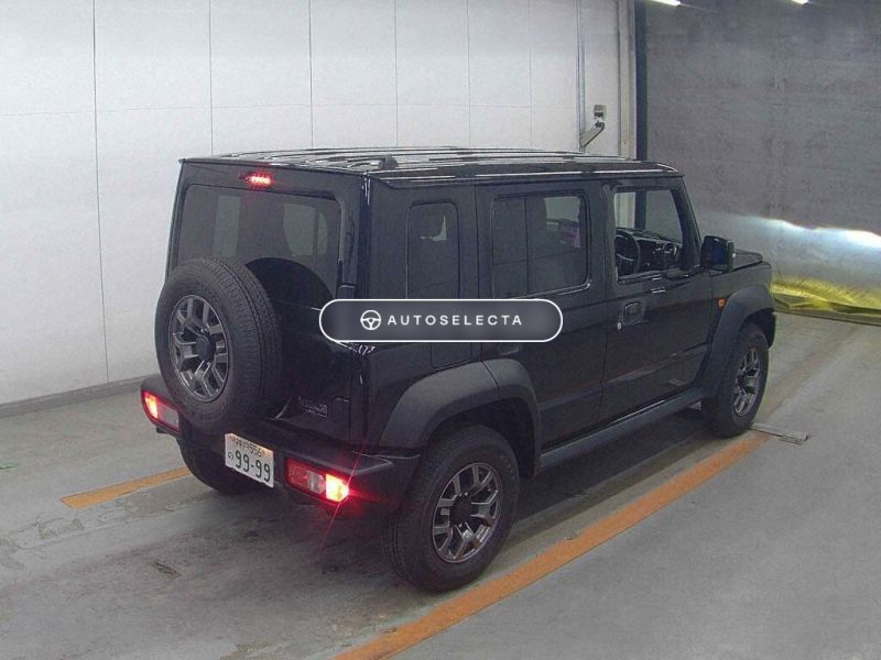 Suzuki Jimny Nomade rear three quarter black