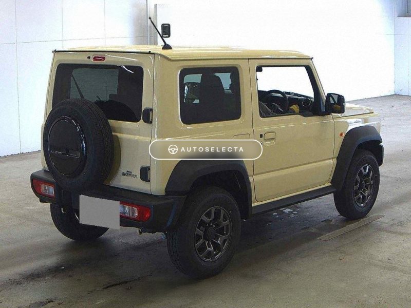Suzuki Jimny Sierra rear view Grade S example