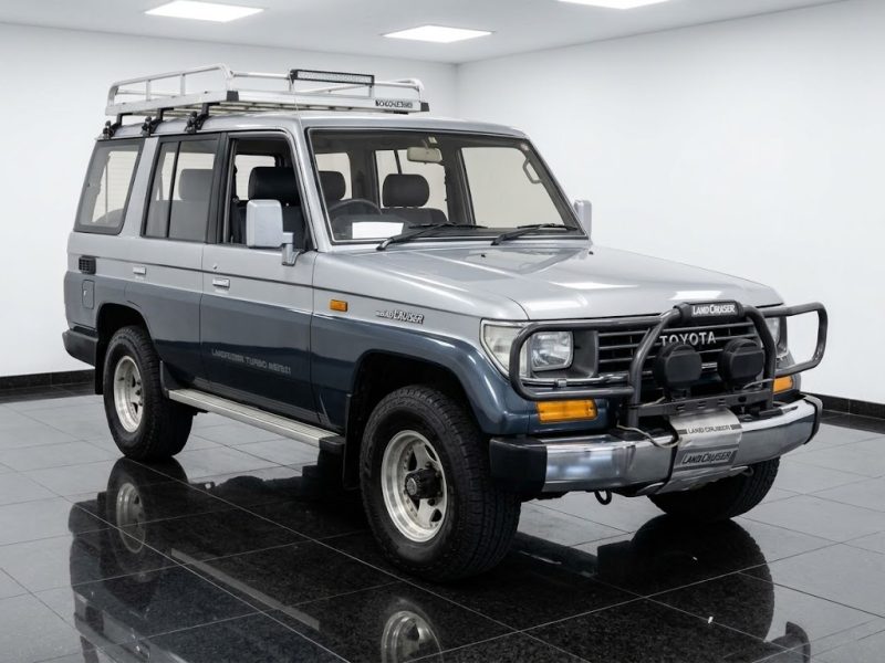Toyota Land Cruiser Prado EX 1991 Silver Imported From Japan