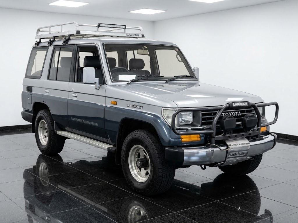 Toyota Land Cruiser Prado EX 1991 Silver Imported From Japan