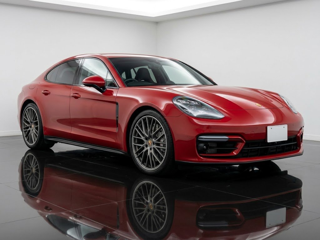2020 Porsche Panamera GTS Red Black Leather Japanese Import